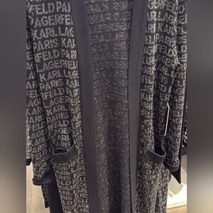 NWR Karl Lagerfield Long Cardigan